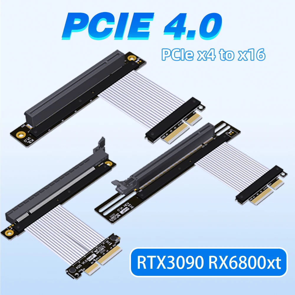 Pcie Riser Cable - PCIe 4.0 X4 - X16 RTX3090