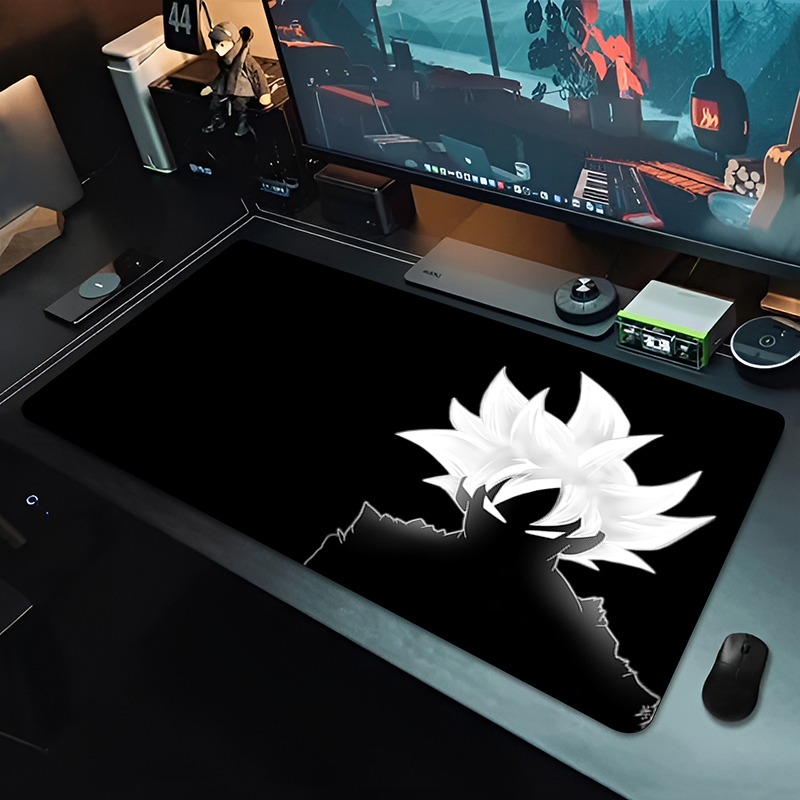 Gaming Pc Equipment - DBZ Siyah Anime Mouse Pad Dragon