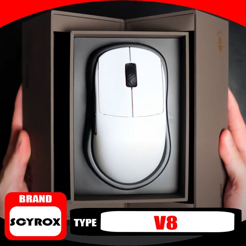 Pc Gaming Custom - Scyrox V8 Hafif 36g Kablosuz Mouse