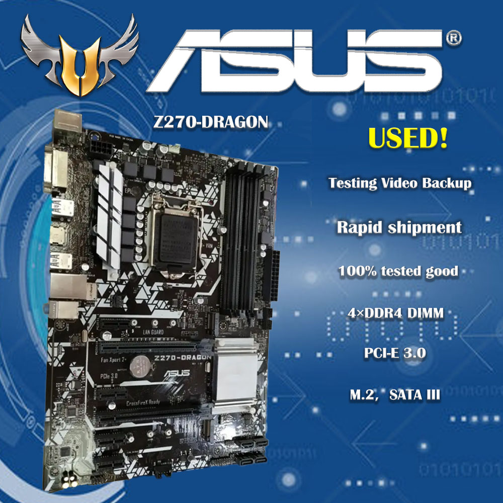 Pc Gaming I5 - Anakart Asus PRIME Z270-DRAGON Orijinal Masaüstü