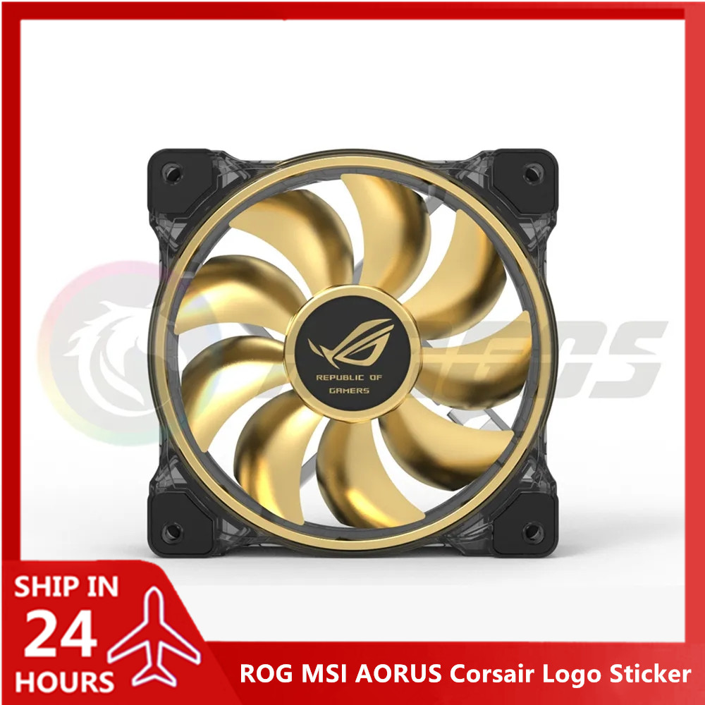 Gaming Pc Equipment - PC Oyun Dolabı Fanı logo çıkartması