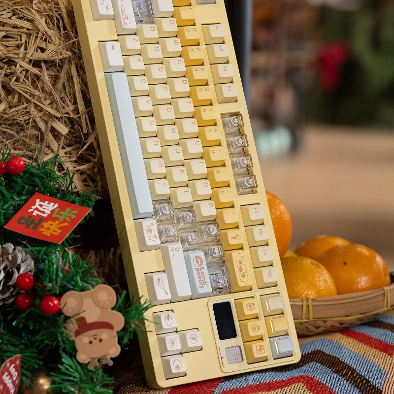 Pc Gaming Yellow - Meyve Dükkanı Tema Klavye Tuş Seti