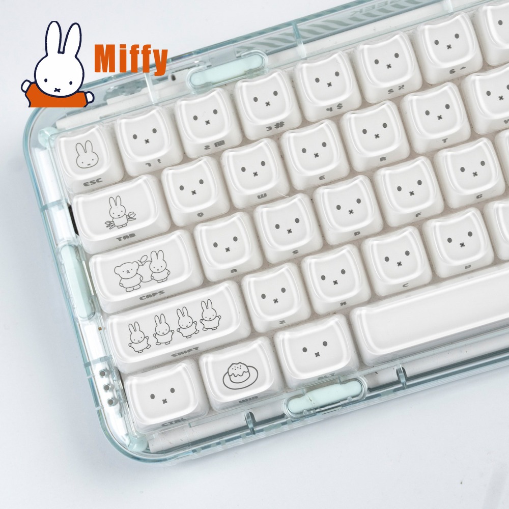 Kawaii Miffy Keycaps Sevimli T - Pc Gaming Kawaii incelemesi ve fiyatı