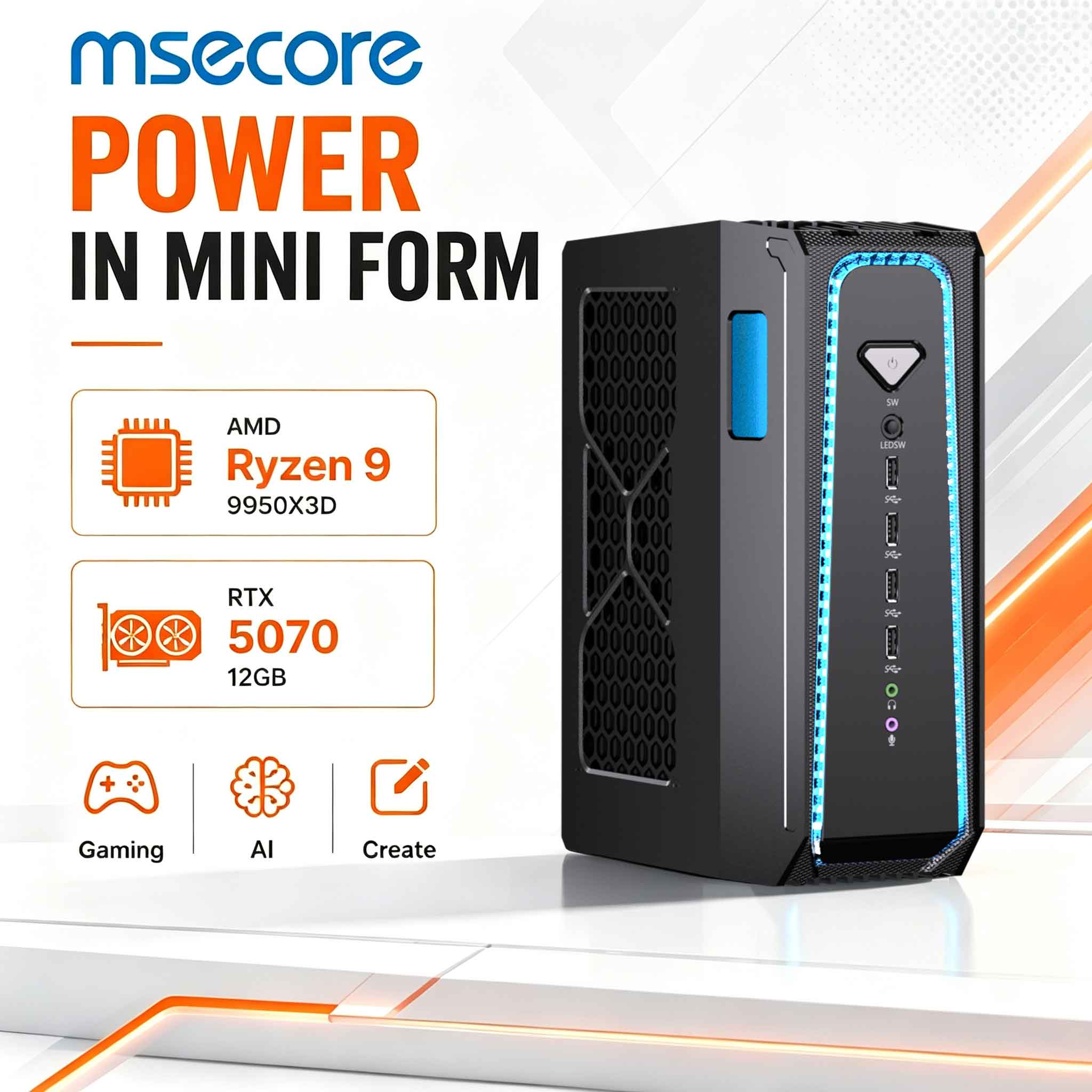 MSECORE Sıvı Soğutmalı Oyun Bi - Pc Gaming Ryzen incelemesi ve fiyatı