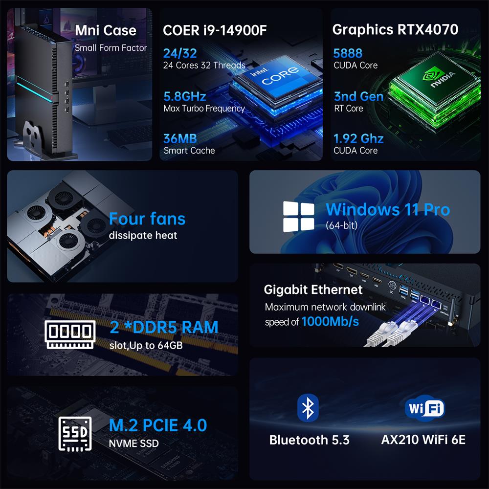 Msecore MV300 14. Nesil Intel  - Pc Gaming I5 incelemesi ve fiyatı