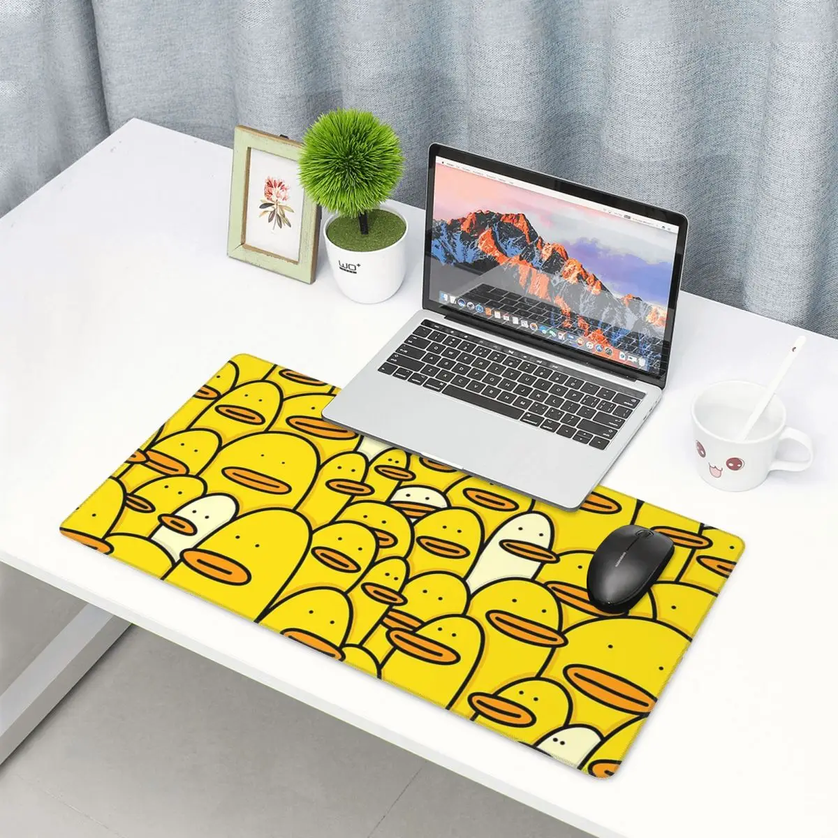 Büyük Mouse Pad Karikatür Sarı - Pc Gaming Yellow incelemesi ve fiyatı