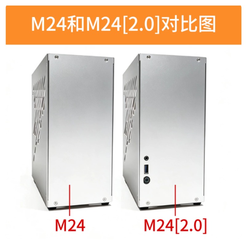 M24 Mini A4 ITX Kasa Tam Alümi - Pc Gaming Compact incelemesi ve fiyatı