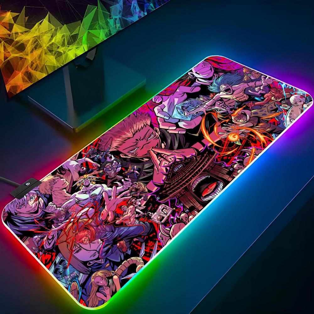 Anime J-jujutsu K-kaisen Mouse - Rgb Keyboard Wrist Rest incelemesi ve fiyatı