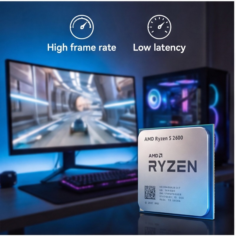 AMD Ryzen 5 2600 R5 2600 3.4GH - Pc Gaming Amd Ryzen 5 incelemesi ve fiyatı