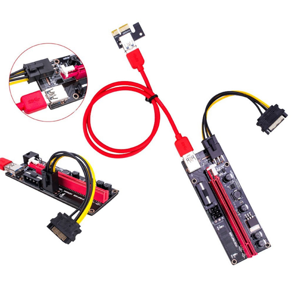 10 adet VER009S USB 3.0 PCI-E  - Pcie Riser Cable incelemesi ve fiyatı