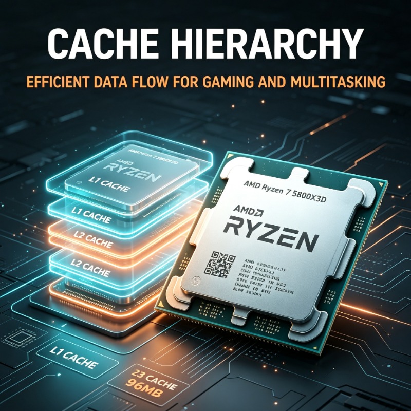 Ryzen 7 5800X3D PC Oyun İşlemc - Pc Gaming Ryzen incelemesi ve fiyatı