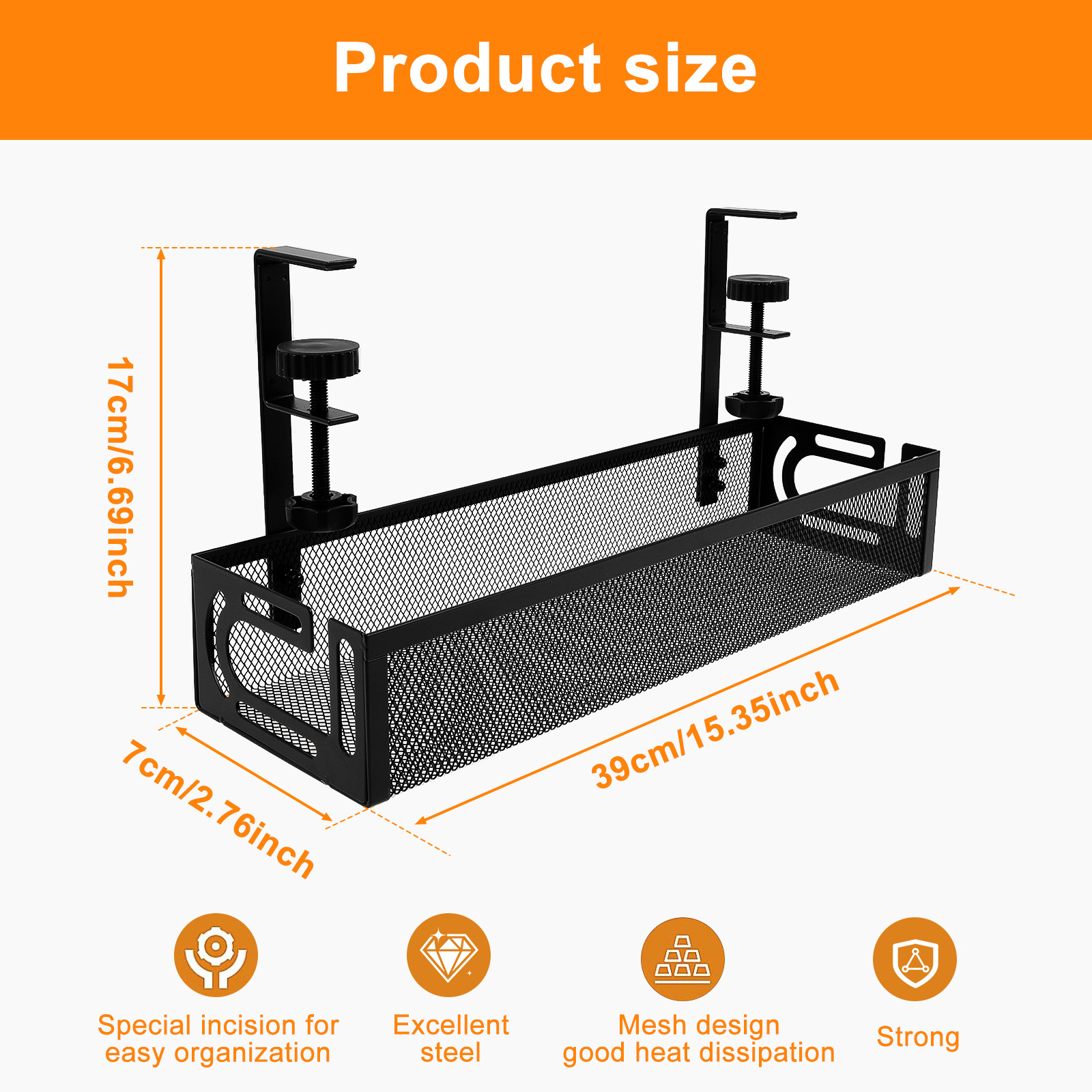 Masa Altı Kablo Düzenleme Teps - Desk Cable Organizer incelemesi ve fiyatı