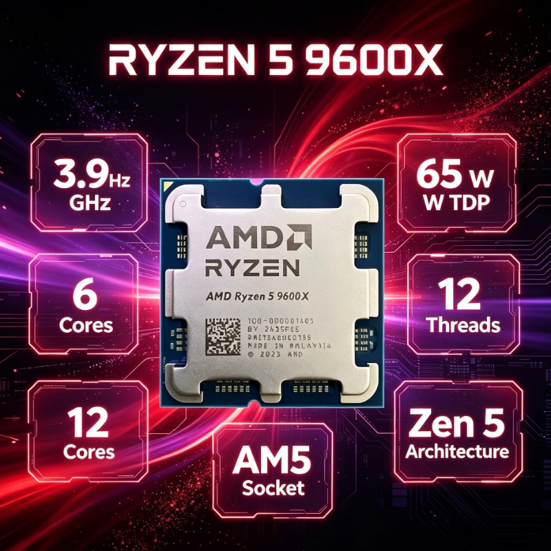 Yüksek Performanslı Oyun İşlem - Pc Gaming Amd Ryzen 5 incelemesi ve fiyatı