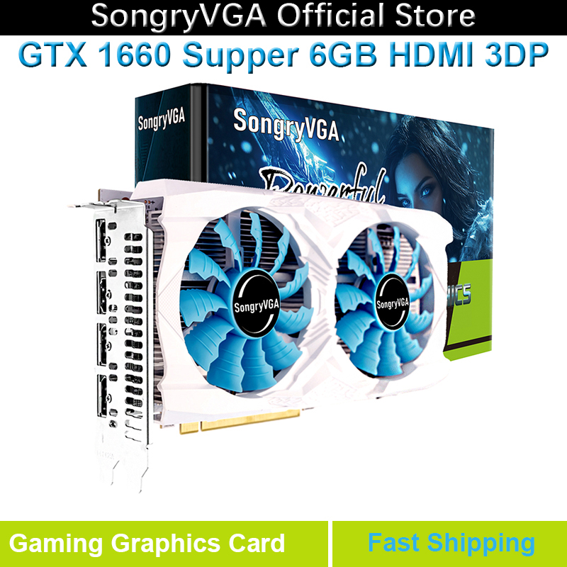 SongryVGA GTX 1660 Süper Oyun  - Pc Gaming Gtx 1660 incelemesi ve fiyatı