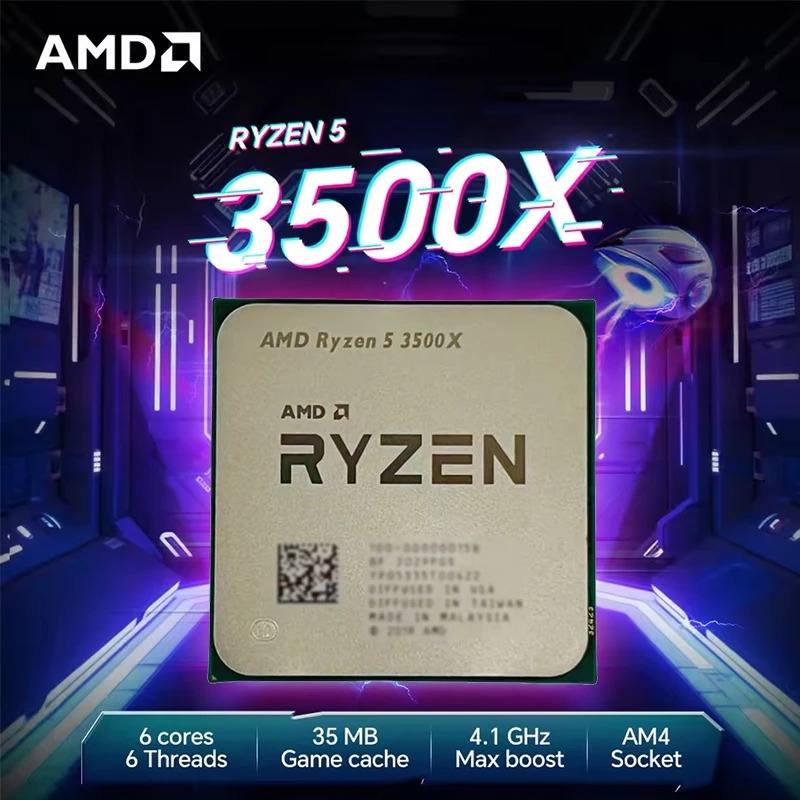 AMD Ryzen 5 3500X Masaüstü İşl - Pc Gaming Amd Ryzen 5 incelemesi ve fiyatı