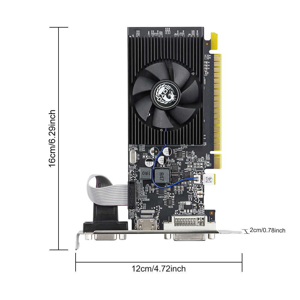 SOYO NVIDIA GPU GT610 2G Yarım - Pc Gaming Nvidia incelemesi ve fiyatı