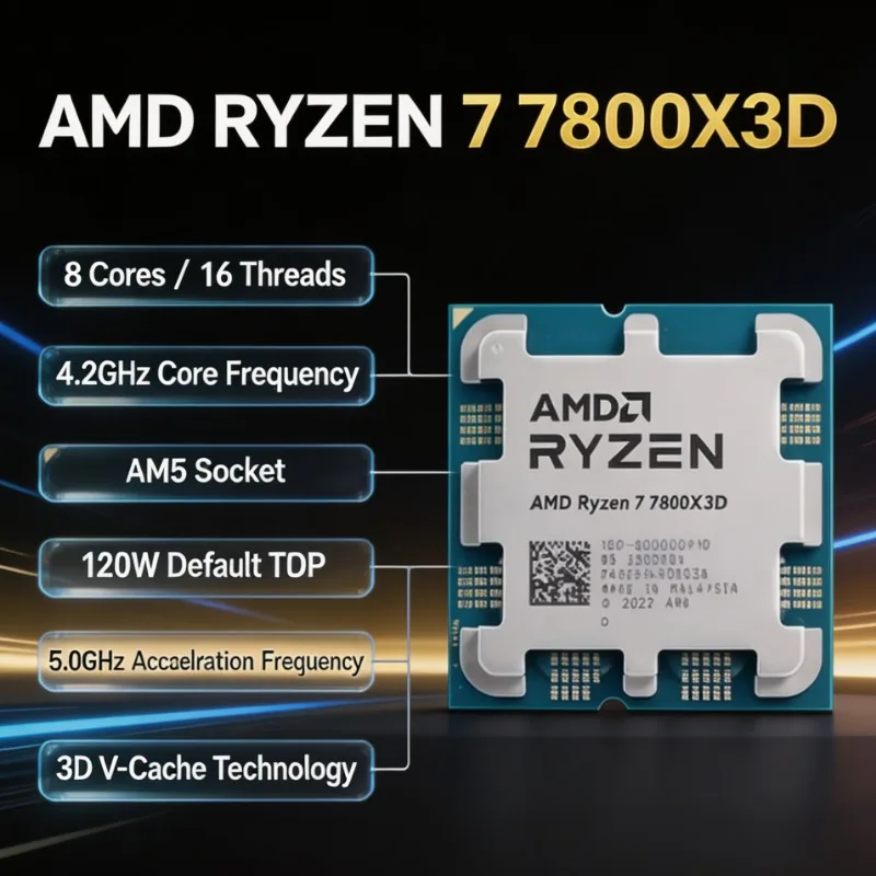 AMD Ryzen 7 7800X3D Masaüstü O - Pc Gaming Ryzen incelemesi ve fiyatı