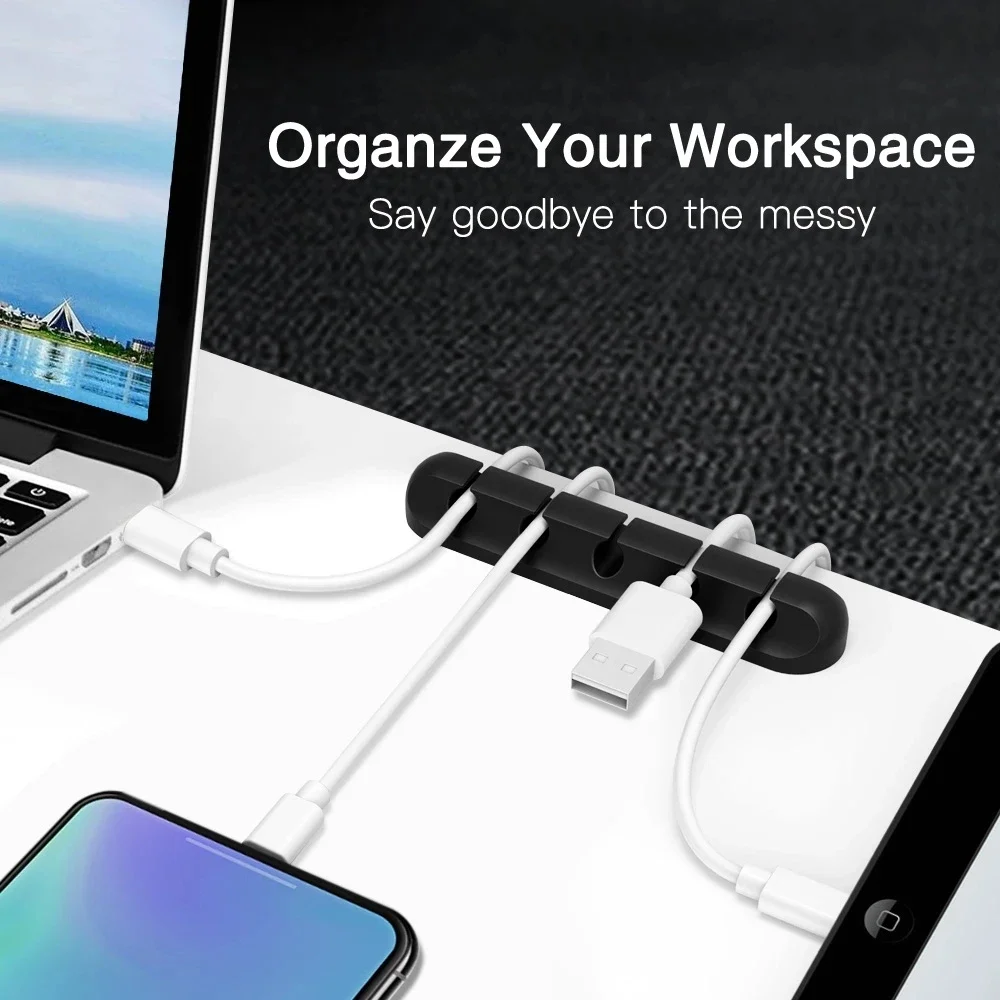 Silikon USB Kablo Düzenleyici  - Desk Cable Organizer incelemesi ve fiyatı