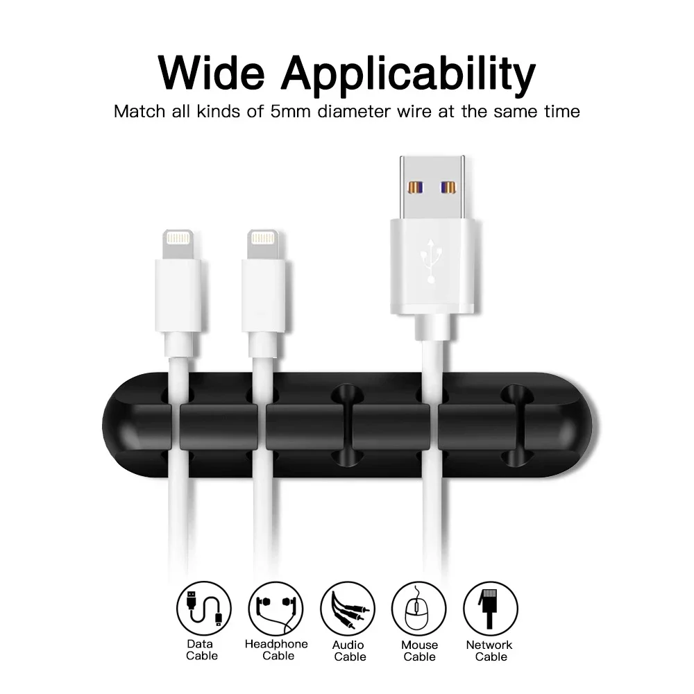 Silikon USB Kablo Düzenleyici  - Desk Cable Organizer incelemesi ve fiyatı