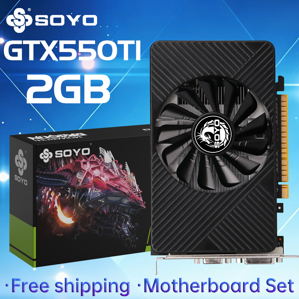 SOYO GTX 550TI Grafik Kartı GD - Pc Gaming Nvidia incelemesi ve fiyatı