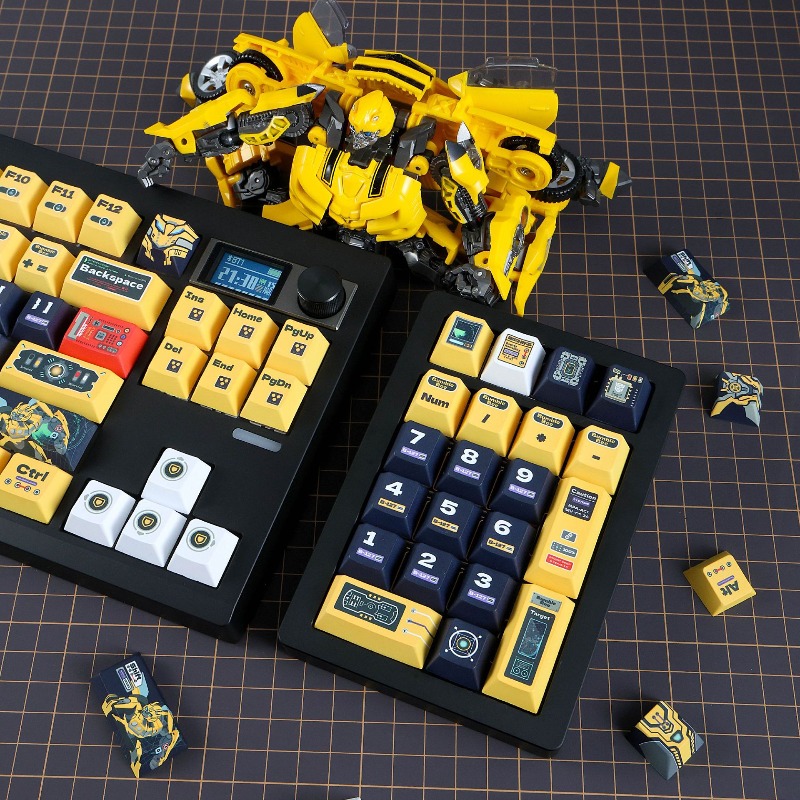 Sarı Arı Robot Tema Özel Tuş B - Pc Gaming Yellow incelemesi ve fiyatı